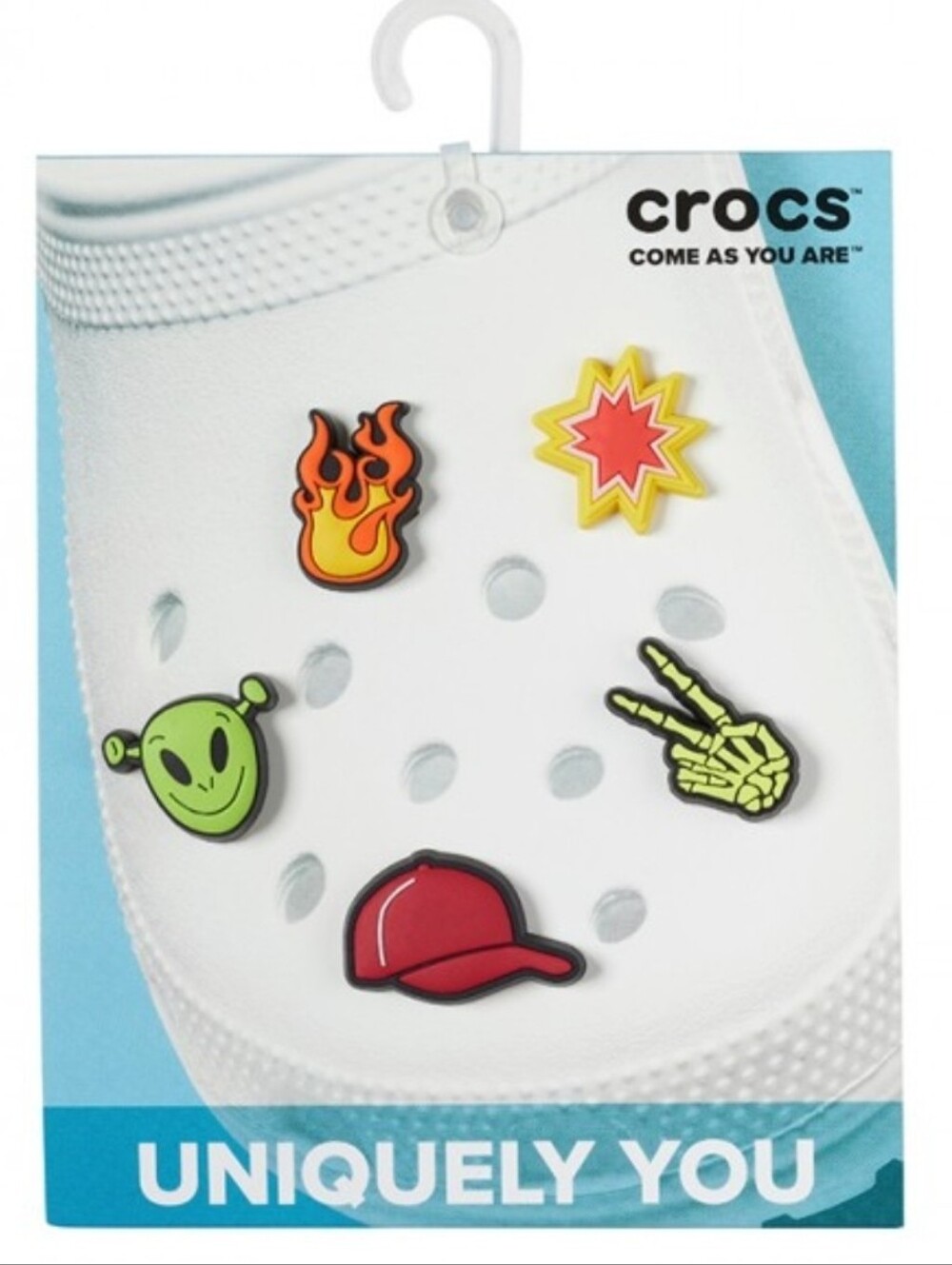 Crocs Uniquely You Alien Peace Jibbitz
